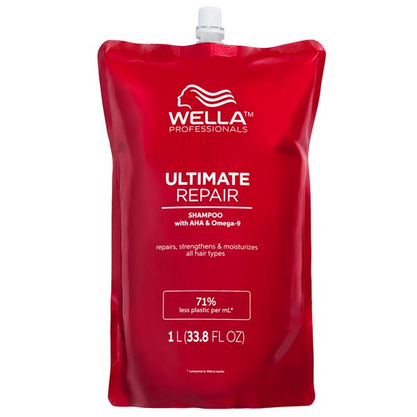 wella ultimate repair shampoo refill 1 liter