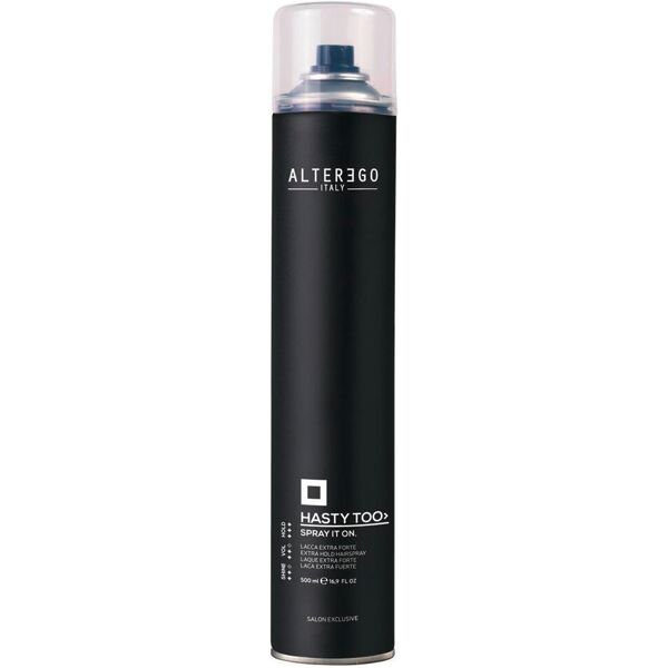 alter ego hasty too spray it on hairspray sehr starker halt 500 ml