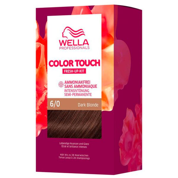 wella color touch fresh-up-kit 6/0 biondo scuro 130 ml