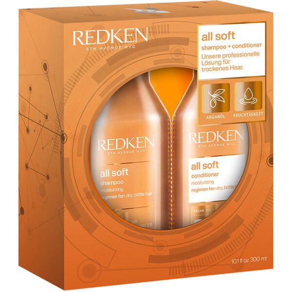 redken all soft springset