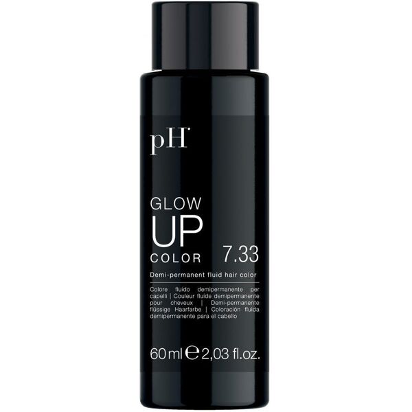 ph glow up colour 7,33 biondo dorato intenso 60 ml