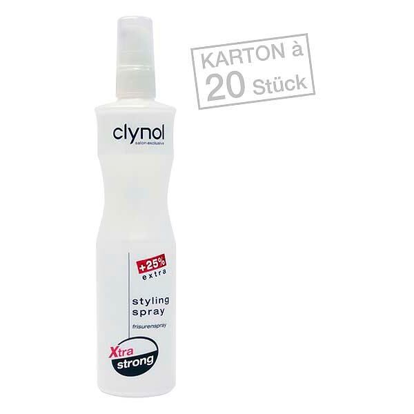 clynol stylingspray xtra strong frisurenspray 20 x 250 ml