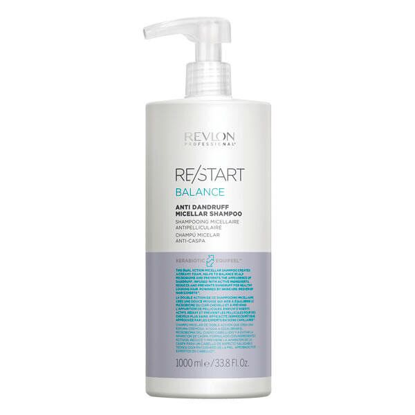 revlon professional re/start balance anti dandruff micellar shampoo 1 liter