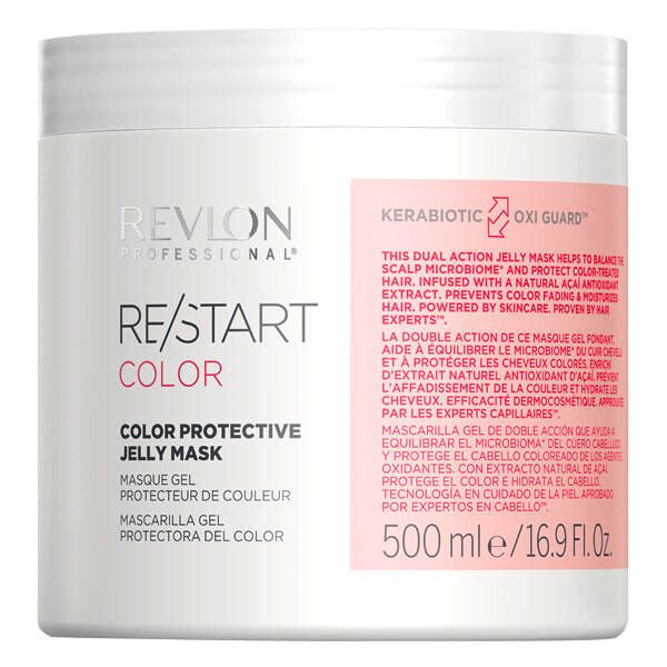 revlon professional re/start color protective jelly mask 500 ml