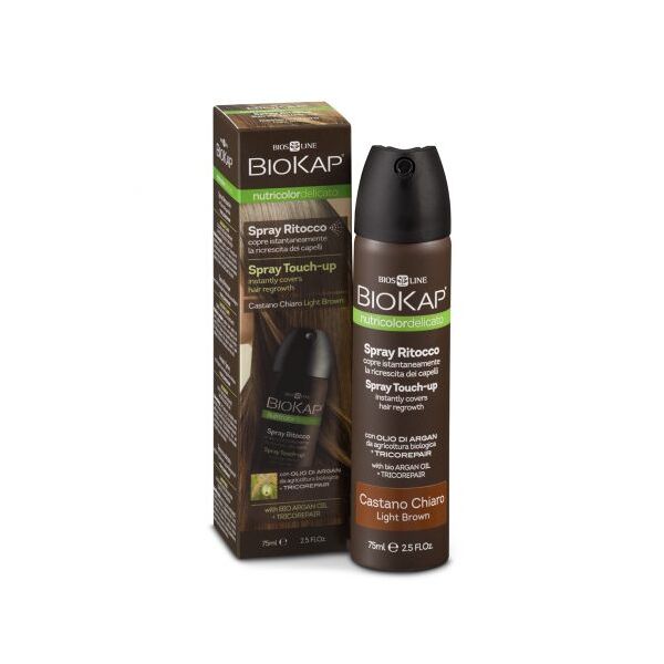 bios line biokap spray ritocco (colore castano chiaro)