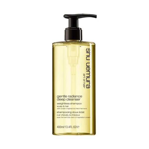 shu uemura gentle radiance deep cleanser shampoo uso quotidiano 400ml