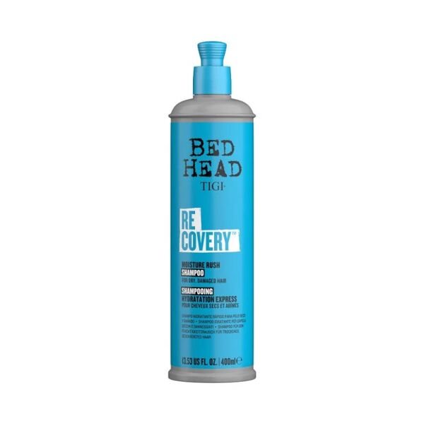 tigi bed head recovery moisturising shampoo capelli secchi, 400ml