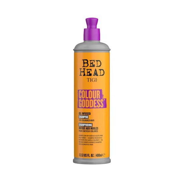 tigi bed head colour goddess shampoo capelli colorati, 400ml