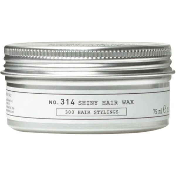 depot no. 314 shiny hair wax cera lucida capelli uomo 75ml