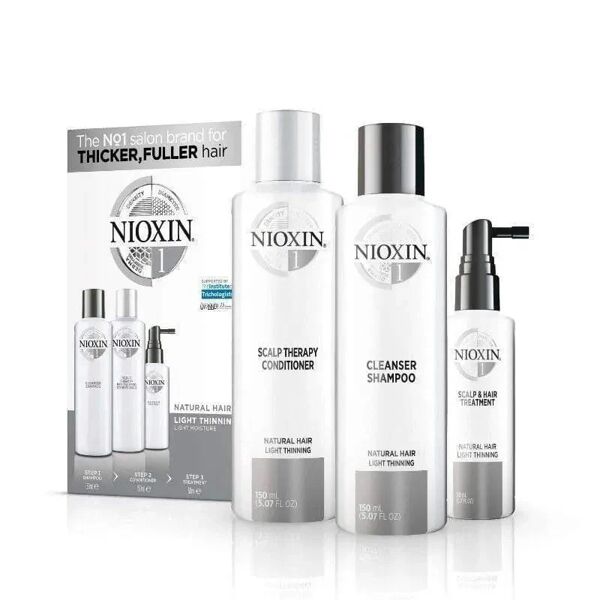 nioxin 1 kit sistema in 3 fasi