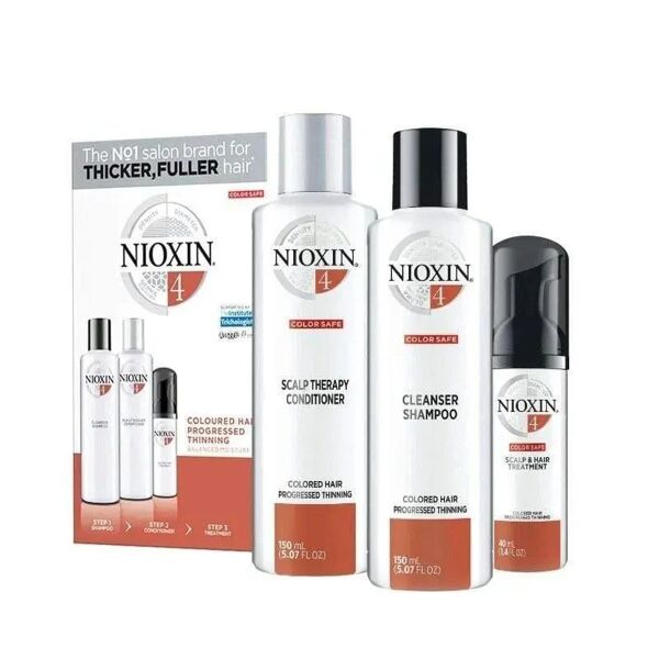 nioxin 4 kit sistema in 3 fasi