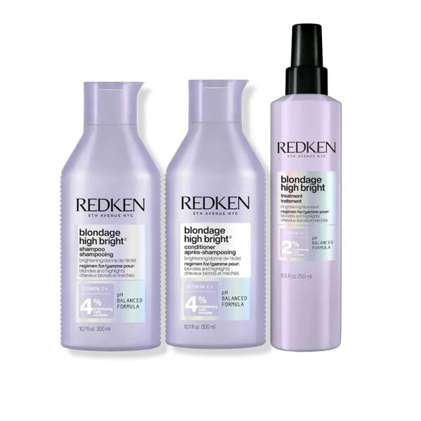 redken blondage high bright kit trattamento capelli biondi