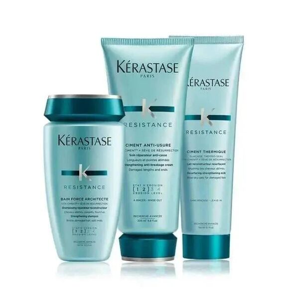 kerastase resistance kit ricostruzione professionale capelli danneggiati