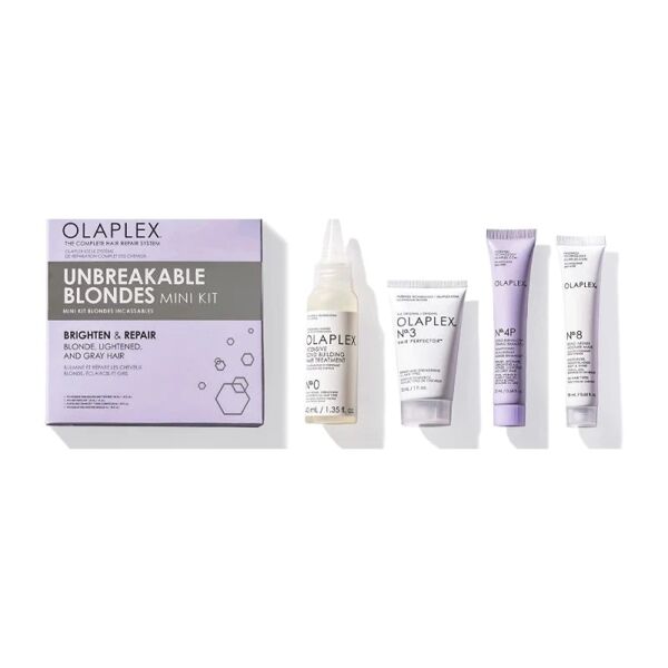 olaplex unbreakable blondes mini kit capelli biondi