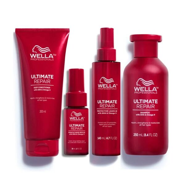 wella professionals ultimate repair kit trattamento ristrutturante capelli