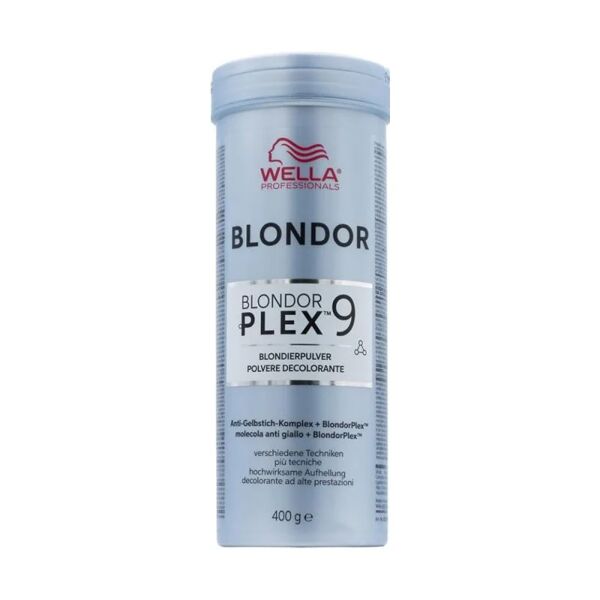 wella professionals wella blondor plex 9 polvere decolorante, 400gr