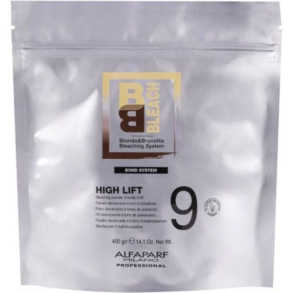 alfaparf milano alfaparf bb bleach high lift 9 decolorante 400 gr