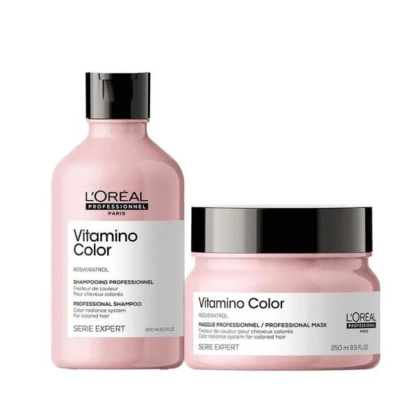 l'oreal professionnel serie expert vitamino color mask kit capelli colorati