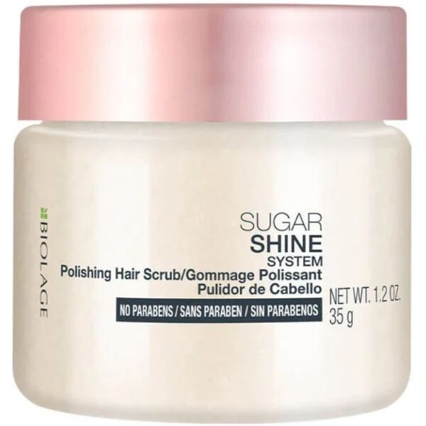 biolage sugar shine hair scrub 35gr