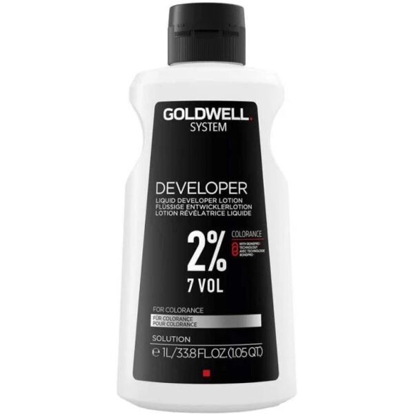 goldwell system developer lotion ossidante 1000ml, 2% 7 vol