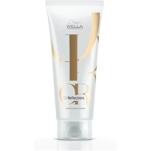 wella professionals wella oil reflections balsamo 200ml trattamento illuminante