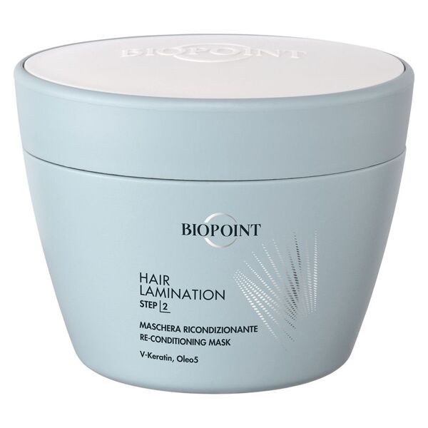 biopoint hair lamination step 2 maschera ricondizionante 200 ml