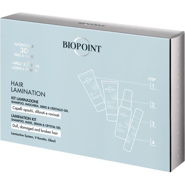 biopoint hair lamination kit laminazione