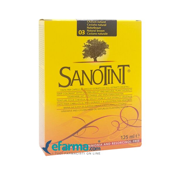 sanotint tintura per capelli colore 3 castano naturale