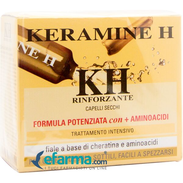 keramin h fascia avorio integratore per capelli secchi 10 fiale 10 ml