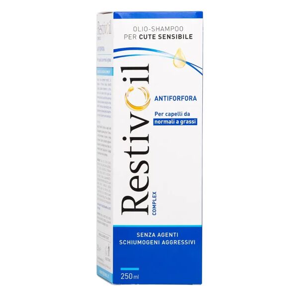 restiv-oil restivoil complex antiforfora olio shampoo capelli grassi 250 ml
