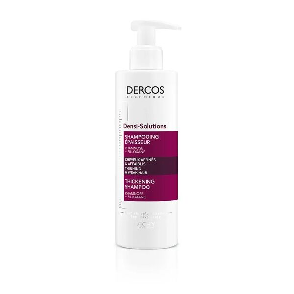 vichy dercos densi-solutions shampoo rigenera spessore capelli sottili 250 ml