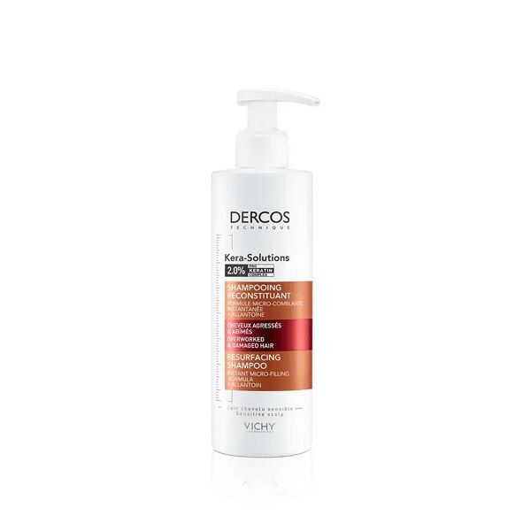 vichy dercos kera-solutions shampoo ristrutturante capelli secchi 250 ml
