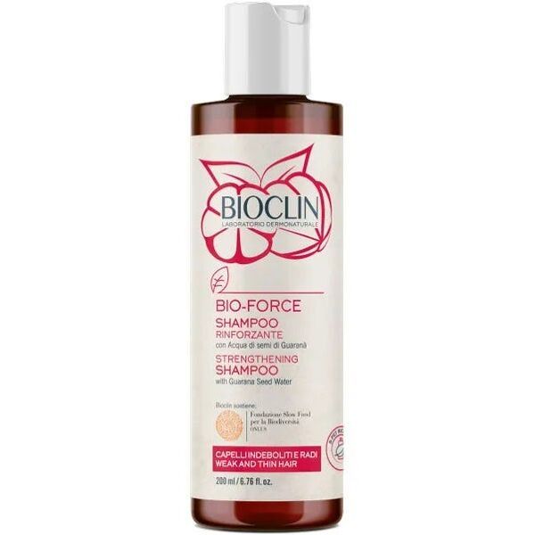 bioclin bio-force shampoo rinforzante capelli indeboliti 200 ml