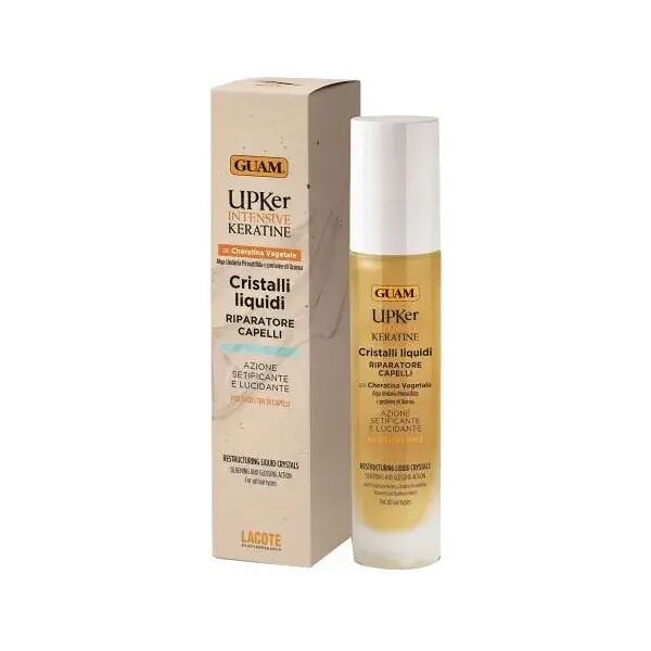 guam upker intensive keratine cristalli liquidi riparatore capelli 50 ml