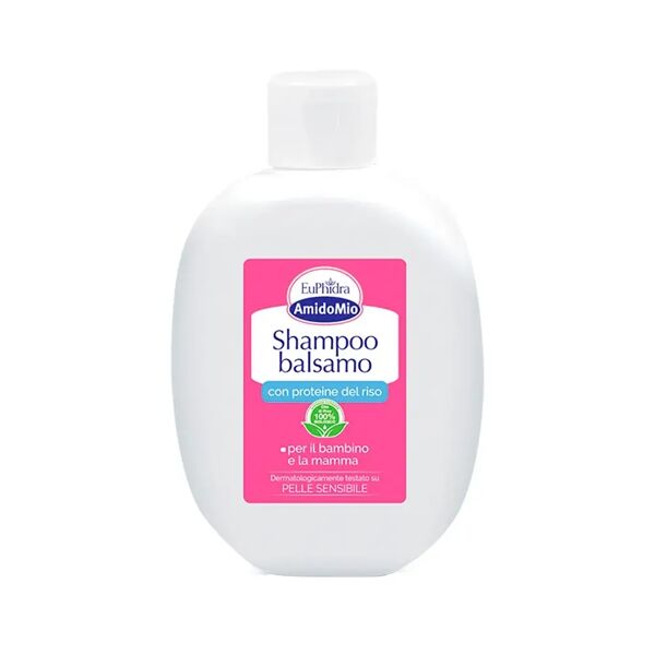 euphidra amidomio shampoo balsamo 2in1 detergente districante 200 ml