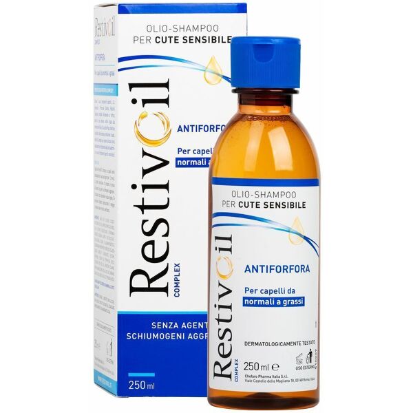 restiv-oil complex restivoil complex antiforfora olio shampoo capelli grassi 250 ml