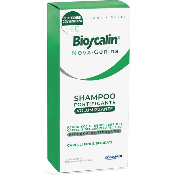 bioscalin nova genina shampoo volumizzante 200 ml