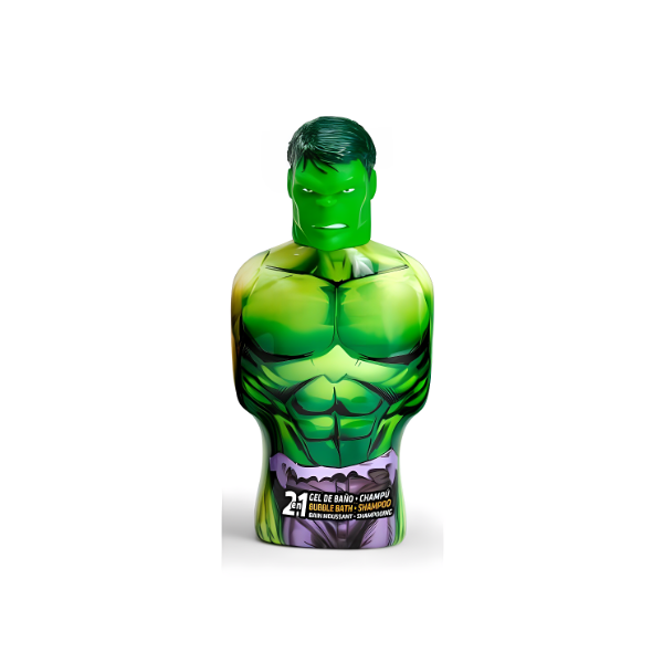 avengers hulk busto 3d bagnoschiuma 350 ml