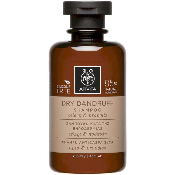 apivita dry dandruff shampoo celery e propolis 250ml