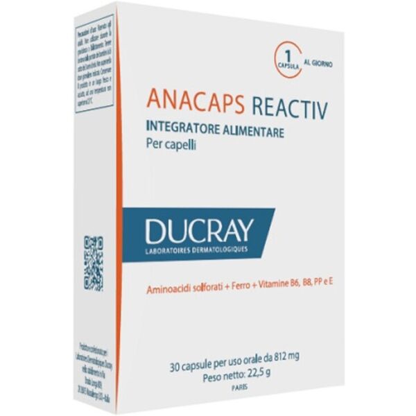 ducray anacaps - reactiv 30 capsule