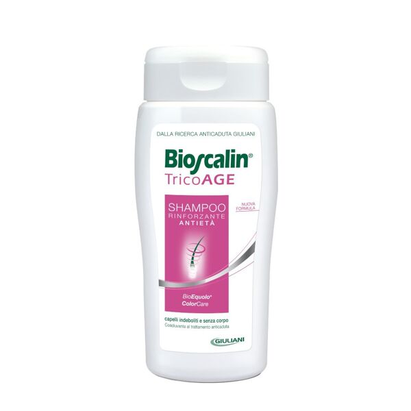 giuliani bioscalin - tricoage50+ shampoo rinforzante 200ml
