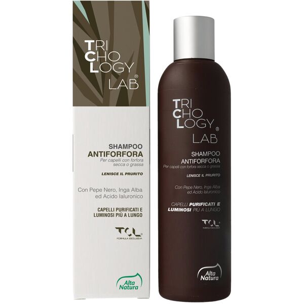 alta natura trichology lab shampoo antiforfora 250ml