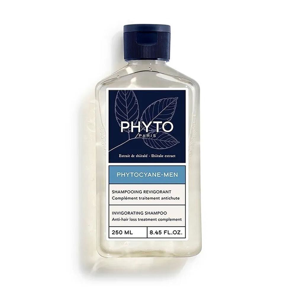 Phyto Phytocyane - Uomo Shampoo Energizzante Trattamento Anti-Caduta, 250ml