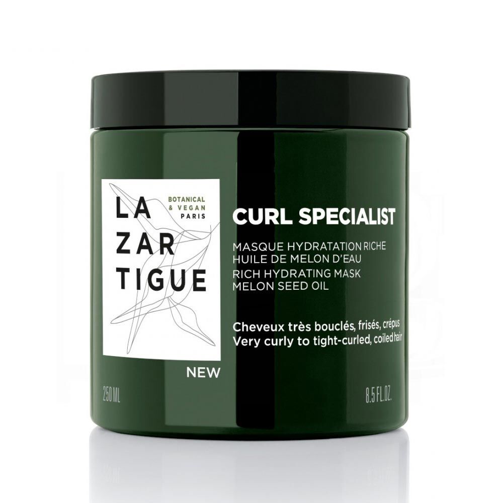 Lazartigue Curl Specialist - Maschera Idratante per Capelli Ricci, 250ml