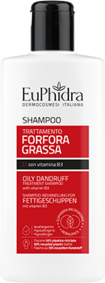 Zeta Farmaceutici Spa Shampoo Forfora Grassa Euphidra 200ml