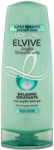 Antica Farmacia Orlandi L'Oreal Elvive Balsamo Idratante 250ml.Argilla Straordinaria Capelli Normali