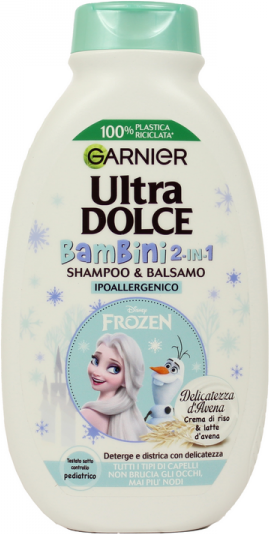 Antica Farmacia Orlandi Garnier Ultra Dolce Bambini Shampoo&balsamo 2in1 250ml.Delicatezza D'Avena