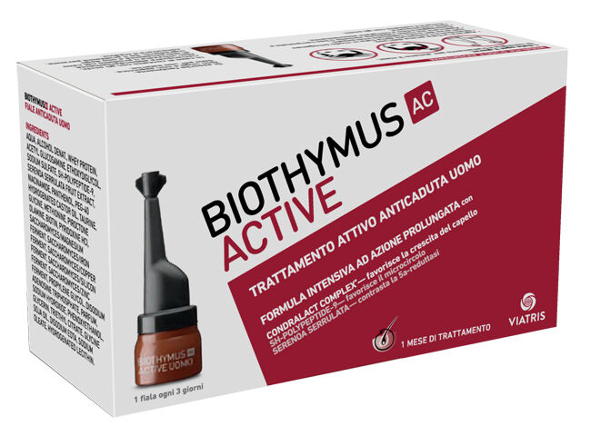Meda Pharma Spa Biothymus Ac Active Trattamento Uomo 10 Fiale