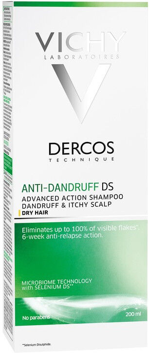 L'Oreal Dercos Shampoo Forfora Capelli Secchi 200ml