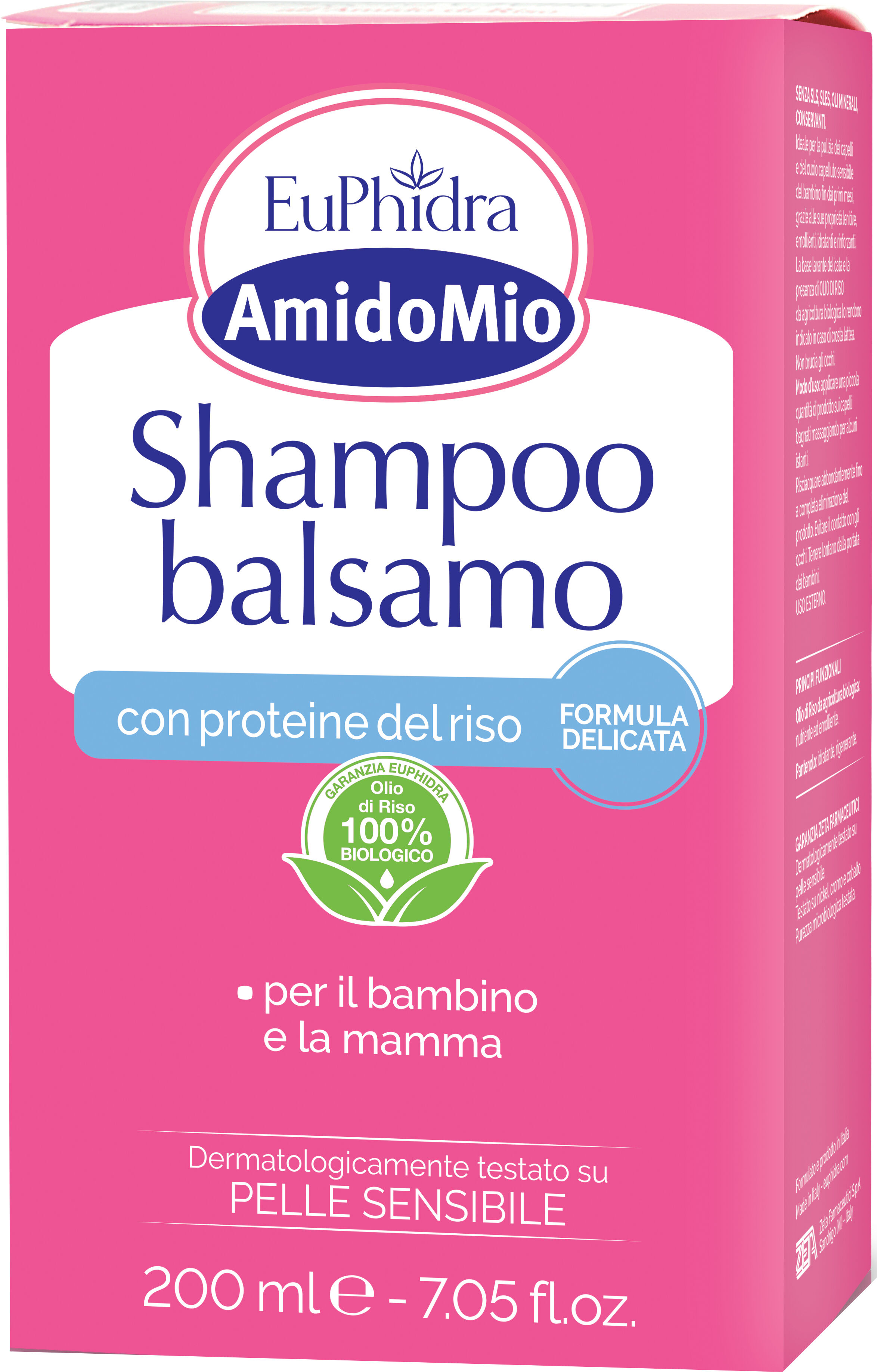 Zeta Farmaceutici Spa Euphidra Amidomio Shampoo Balsamo